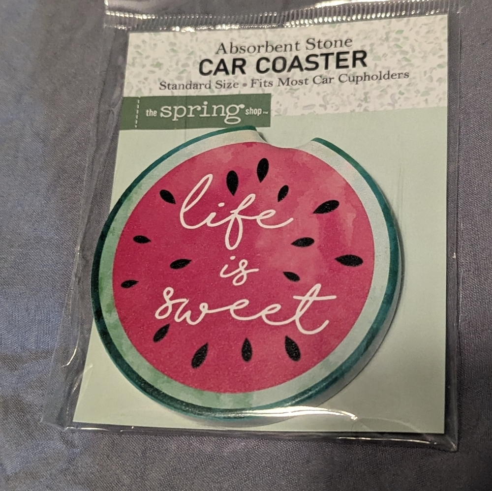 Car Coaster by the spring shop NWOT